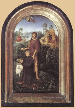 ジャン・ド・セリエの二連祭壇画 1475II オランダ ハンス・メムリンク Oil Paintings